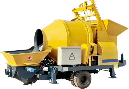 Concrete Mixer With Pump