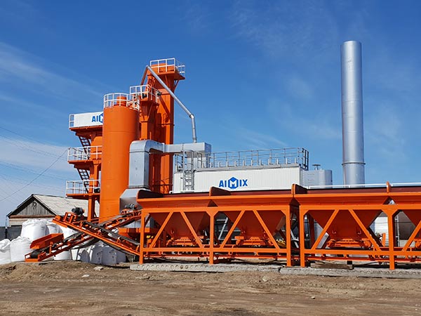 Stationary Asphalt Mixing Plant Price and Size