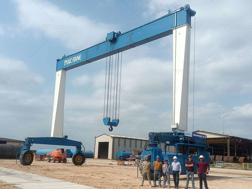 mobile large gantry crane