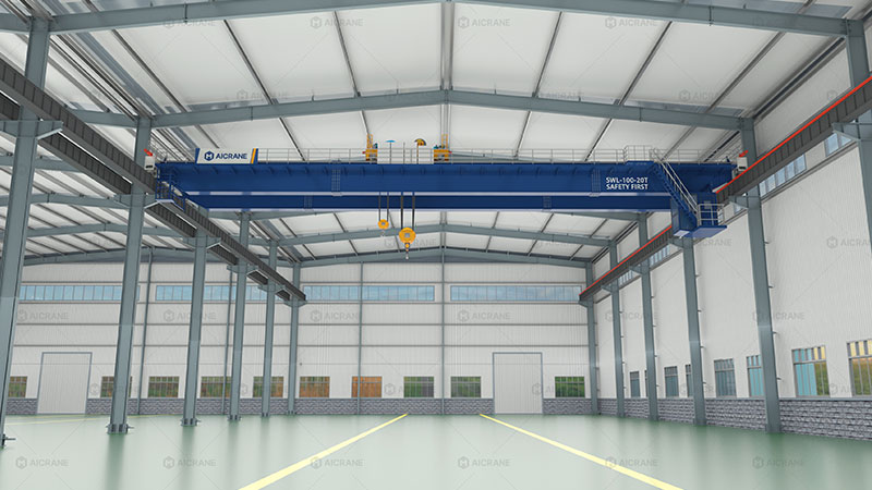 100 ton overhead crane