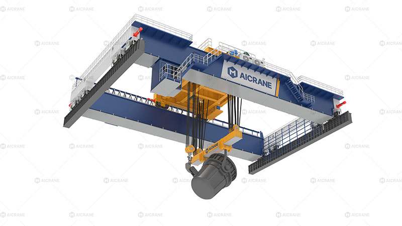 overhead crane 100 ton