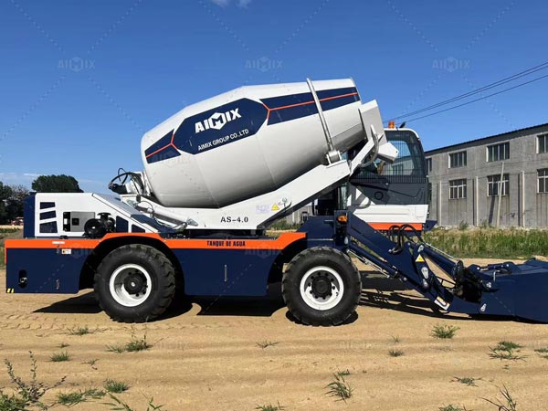 Aimix self loading concrete mixer for sale